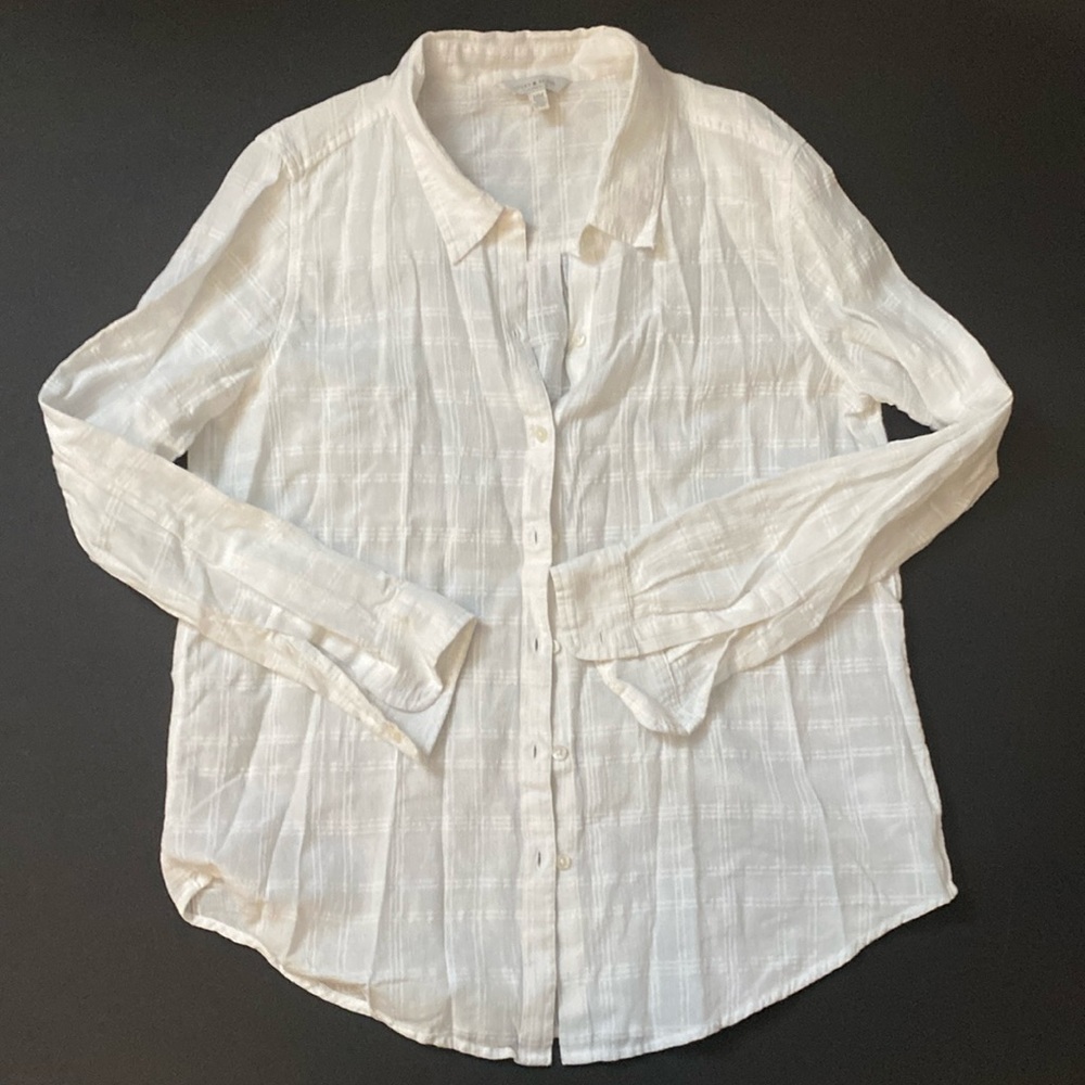 Lucky Brand 100% Cotton lightweight button down